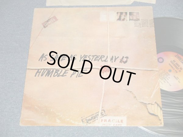 画像1: HUMBLE PIE - AS SAFE AS YESTERDAY IS (Matrix #A) IMOCS-101A-1 A4 ⟟  Rx B) IMOCS-101B-1 A2 ⟟  Rx  ) (Ex+/Ex+++ Looks:MINT- EDSP) /1969 US AMERICA ORIGINAL Used LP