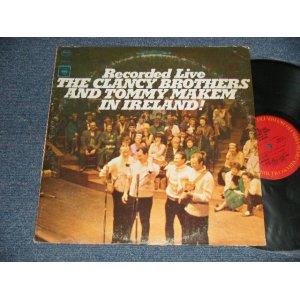 画像: The CLANCY BROTHERS and TOMMY MAKEM - RECORDED LIVE IN IRELAND! (Ex-/Ex+++) / US AMERICA 2nd Press "EARLY 70's Label" STEREO Used LP 