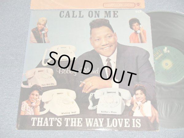 画像1: BOBBY BLAND - CALL ON ME (Ex++/Ex+++ Cutout) / 1974 US AMERICA ORIGINAL "1st Press Label" Used LP