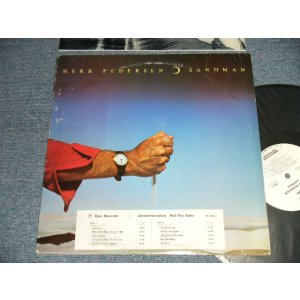 画像: HERB PEDERSEN - SANDMAN (Ex+/MINT- ) / 1977 US AMERICA ORIGINAL "WHITE LABEL PROMO" Used LP 
