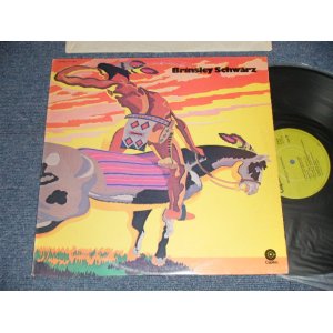 画像: BRINSLEY SCHWARZ - BRINSLEY SCHWARZ (1st DEBUT Album)  (Ex+/Ex+++ Looks:MINT- SWOBC, EDSP) / 1970 US AMERICA ORIGINAL 1st Press "LIME GREEN Label"  Used LP 