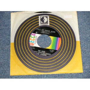 画像: THE WHO - A) WON'T GET FOOLED AGAIN  B) I DON'T EVEN KNOW MYSELF (NEW) / 1971 US AMERICA ORIGINAL "BRAND NEW" 7" 45rpm Single