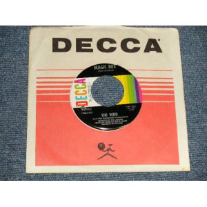 画像: THE WHO - A) MAGIC BUS  B) SOMEONE'S COMING  (Ex+++/Ex+++ BB) / 1968 US AMERICA ORIGINAL Used 7" 45rpm Single  