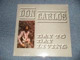 画像: DON CARLOS - DAY TO DAY LIVING (SEALED Cut out) / 1983 UK ENGLAND ORIGINAL "BRAND NEW SEALED" LP