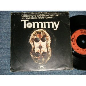 画像: A) ROGER DALTOREY (THE WHO) -  LISTEN TO YOU/SEE ME, FEEL ME : B) PETE TOWNSHEND (The WHO) - OVERTURE FROM TOMMY (VG+++/Ex++) / 1975 UK ENGLAND ORIGINAL Used 7" 45 rpm  Single with Picture Sleeve