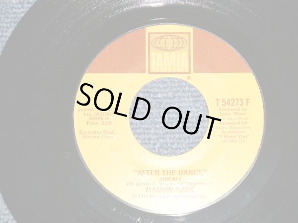 画像1: MARVIN GAYE - A) AFTER THE DANCE  B) FEEL ALL MY LOVE INSIDE (MINT-/MINT-) / 1976 US AMERICA ORIGINAL Used 7" 45 rpm Single  