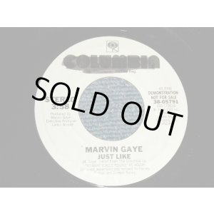画像: MARVIN GAYE - JUST LIKE (Ex+++/Ex++ WOL, ) / 1985 US AMERICA ORIGINAL "PROMO ONLY SAME FLIP" Used 7" 45 rpm Single  
