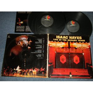 画像: ISAAC HAYES- LIVE AT THE SAHARA TAHOE (Ex/Ex++ Looks:Ex+) / 1973 US AMERICA  ORIGINAL Used 2-LP 