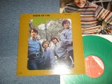 画像: The MONKEES - MORE OF THE MONKEES (MINT-/MINT-) / 1996 US AMERICA REISSUE "With PIN-UP LINER" "GREEN Color WAX VINYL" STEREO Used LP 