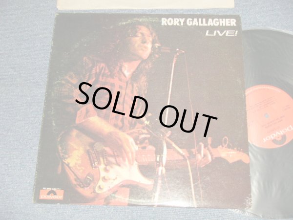 画像1: RORY GALLAGHER - LIVE! (Matrix #A)POLP 80303-1A IAM STERLING LH TS 2 B)POLP 80304-1A IAM STERLING LH TS 2) (Ex+/Ex+++) / 1972 US AMERICA ORIGINAL Used LP