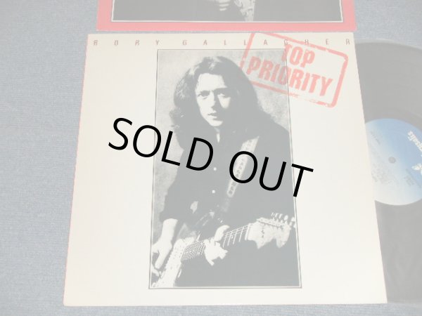 画像1: RORY GALLAGHER -TOP PRIORITY (Ex+++/MINT-) / 1979 US AMERICA ORIGINAL "PROMO" Used LP