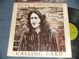 画像: RORY GALLAGHER - CALLING CARD (Ex+/MINT-) / 1976 US AMERICA ORIGINAL 1st Press "GREEN Label" Used LP