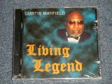 画像: CURTIS MAYFIELD - LIVING LEGEND (SEALED) / 1995 US AMERICA ORIGINAL "BRAND NEW SEALED" 2-CD 