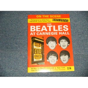 画像: THE BEATLES ‐ THE BEATLES AT CARNEGIE HALL (Ex+++) / 1964 UK ENGLAND ORIGINAL Used BOOK 