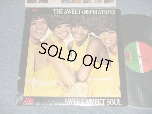 画像1: The SWEET INSPIRATIONS - SWEET SWEET SOUL ("PR" AT BOTTOM Label)  (Ex+++/MINT- Cutout) / 1970 US AMERICA  ORIGINAL "GREEN & RED with 1841 BROADWAY Label" Used LP   