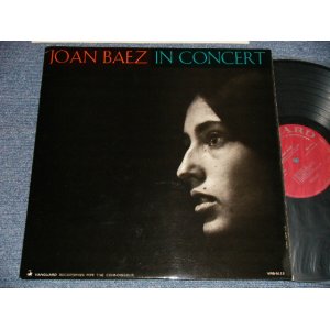 画像: JOAN BAEZ - IN CONCERT (Ex+++/Ex++) /1962 US AMERICA ORIGINAL 1st Press "MAROON Label" MONO Used LP 