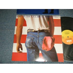 画像: BRUCE SPRINGSTEEN - BORN IN THE U.S.A. (Matrix # A) CBS 86304  A1  B)  CBS 86304  B-2) (MINT-/MINT) / 1984 UK ENGLAND ORIGINAL "With CUSTOM INNER SLEEVE and With SONG SHEET" Used LP   