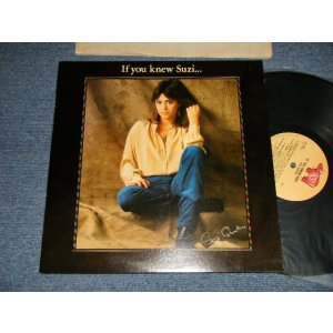 画像: SUZI QUATRO - IF YOU KNEW SUZI ... (Ex++/MINT- Looks:Ex++ SWOFC) / 1979 US AMERICA ORIGINAL Used LP 