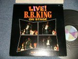 画像: B.B.KING  B.B. KING - LIVE B.B.KING ON STAGE (Ex++/Ex+++ BB, CUTOUTEDSP) / 1965 US AMERICA ORIGINAL STEREO Used LP