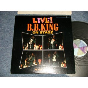 画像: B.B.KING  B.B. KING - LIVE B.B.KING ON STAGE (Ex++/Ex+++ BB, CUTOUTEDSP) / 1965 US AMERICA ORIGINAL STEREO Used LP