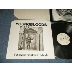 画像: The YOUNGBLOODS - RIDE THE WIND : With LYRIC SONG SHEET (Ex+++/MINT- Looks:Ex+++ Cutout For Promo) / 1971 US AMERICA ORIGINAL "WHITE LABEL PROMO" Used LP 