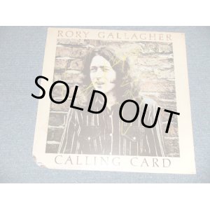画像: RORY GALLAGHER - CALLING CARD (SEALED Cutout) / 1976 US AMERICA ORIGINAL "BRAND NEW SEALED" LP