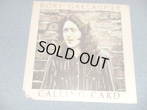 画像1: RORY GALLAGHER - CALLING CARD (SEALED Cutout) / 1976 US AMERICA ORIGINAL "BRAND NEW SEALED" LP
