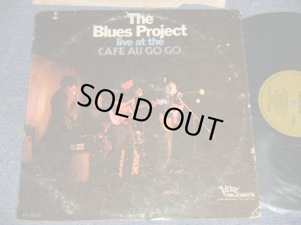 画像1: THE BLUES  PROJECT - LIVE AT THE CAFE A GO GO (Matrix #A)FVG024 SIDE-1  66-OL-412   B)FT-3000  ̶F̶V̶ ̶9̶0̶2̶4̶ -S-2  66-OL-413 ) (VG+++/Ex++)/ 1967 Version US AMERICA REISSUE MONO Used LP 