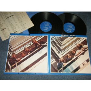 画像:  BEATLES  - 1967-1970 (Matrix #) "L.A. Press" (Matrix #A)SKBO-1-3404 G-27 MASTEREED BY CAPITOL  B)SKBO-2-3404 G-18 l-l * MASTEREED BY CAPITOL   C)SKBO-3-3404 G-26 CT * MASTEREED BY CAPITOL   D)SKBO-4-3404 F-11 CJ MASTEREED BY CAPITOL) "L.A. PRESS" (MINT-/MINT-) / 1976 Version US AMERICA REISSUE "BLUE Label" Used 2-LP 