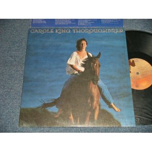 画像: CAROLE KING - THOROUGHBRED (With CUSTOM INNET)  (Matrix #A) ODE SP77068 (RE-1) M1 (ᴍʀ)∆20310-X Ʌ8 B)ODE SP77068-M5 -1X (ᴍʀ) XT ∆20310-X Ʌ2 CRP-Terre Haute) "TERRA HAUTE in INDIANA Press"(MINT-/MINT- BB) / 1975 US AMERICA ORIGINAL "With CUSTOM INNER SLEEVE" Used LP 