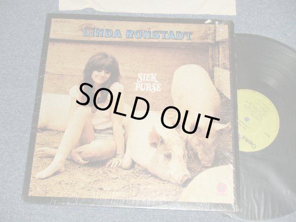 画像1: LINDA RONSTADT - SILK PURSE (Matrix #A) ST-1-407 4Z  ✲ STERLING LH B) ST-2-407 3Z  ✲ STERLING LH) "LOS ANGELES Press"  (Ex+++/Ex+++ A-1:Ex+)/ 1970 US AMERICA ORIGINAL 1st Press "LIME GREEN Label" Used LP 