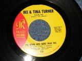 画像: IKE & TINA TURNER - A) I'LL NEVER NEED MORE THAN HITS   B) THE CASH BOX BLUES (Ex+++/Ex++ Looks:MINT-) / 1967 US AMERICA ORIGINAL Used 7"Single  