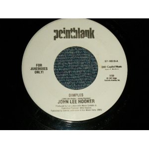 画像: JOHN LEE HOOKER - A) DIMPLES  B) DON'T LOOK BACK  (MINT-/MINT-) / 1997 US AMERICA ORIGINAL Used 7"45 