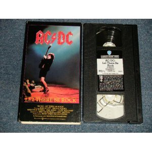 画像: AC/DC - LET THERE BE ROCK (Ex++/MINT)   / 1989 US AMERICA  'NTSC' SYSTEM  Used VIDEO 