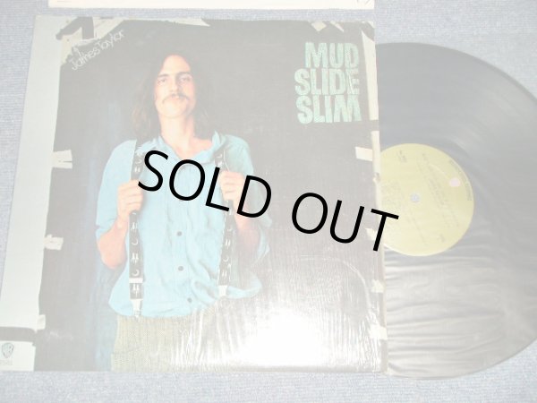 画像1: JAMES TAYLOR -  MUD SLIDE SLIM (Matrix #A)BS-2651-A  39587-1 A  B)BS-2561-B  39858-1 A) "SANTA MARIA Press" in CA (MINT-/Ex+++) /1971 US AMERICA ORIGINAL 1st Press "GREEN  with WB Label" Used LP