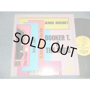 画像:  BOOKER T.& THE MG'S - AND NOW (Matrix #  A)ST-STX-66915-AA MR LW AT ▵9738 W1 B)ST-STX-66916-AA MR LW AT ▵9738-x) "MR / MONARCH Press in L.A. in CA") (Ex++/Ex EDSP, WOL)/ 1969 Version? US AMERICA "YELLOW With 1841 BROADWAY Label" STEREO Used LP 