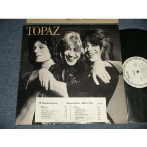 画像: TOPAZ - TOPAZ (Ex+/MINT-) /1977 US AMERICA ORIGINAL "WHITE LABEL PROMO" Used LP