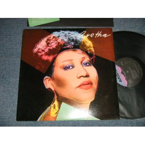 画像: ARETHA FRANKLIN - ARETHA (With CUSTOM INNER SLEEVE) (Ex+++/MINT-) 1986 US AMERICA ORIGINAL Used LP 