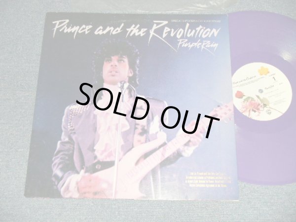 画像1: PRINCE - PURPLE RAIN (Ex+/MINT-)) / 1984 US AMERICA ORIGINAL "PROMO"  "PURPLE WAX"Used 12"