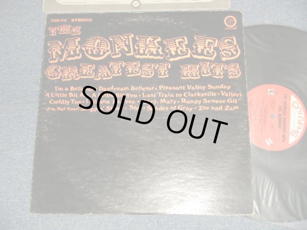 画像1: The MONKEES - GREATEST HITS (Ex++/Ex++ Looks:Ex+++ TAPESEAM, STOL) / 1969 US AMERICA ORIGINAL "With COMPANY SLEEVE"  Used LP 