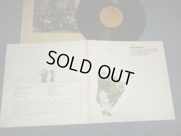 画像1: JONI MITCHELL  - LADIES OF THE CANYON (With HYPE/TITLE SEAL) (Matrix #A) P RS-6376 30992 B) P RS-6376 30993)  "PITMAN Press"(Ex++/MINT-) / 1970 US AMERICA ORIGINAL "BROWN with "r" Logo On Top/STEREO at Bottom  Label" Used LP