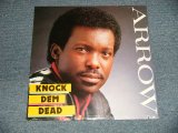 画像: ARROW - KNOCK DEM DEAD (SEALED) / 1988 US AMERICA ORIGINAL "BRAND NEW SEALED" LP 