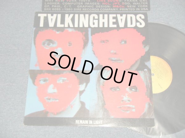 画像1: TALKING HEADS - REMAIN IN LIGHT (With CUSTOM INNER) (Ex++/MINT DENT) / 1980 US AMERICA ORIGINAL Used LP