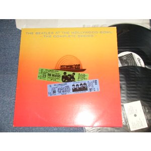 画像: THE BEATLES - AT THE HOLLYWOOD BAWL - THE COMPLETE SHOWS - (Black WAX VINYL) (MINT-/MINT-) /  GERMAN ORIGINAL Used  2 LP's 
