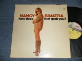 画像: NANCY SINATRA - HOW DOES THAT GRAB YOU? (MINT-/MINT-) / 1966 US AMERICA ORIGINAL 1st press "MULTI COLOR Label"  STEREO Used LP 