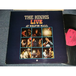 画像: THE KINKS -  LIVE AT KELVINHALL (MATRIX #A) NPL 18191A-1 *F /B) NPL 18191B-1 *F) (Ex+++, Ex++/Ex+++) / 1968 UK ENGLAND ORIGINAL MONO Used LP 