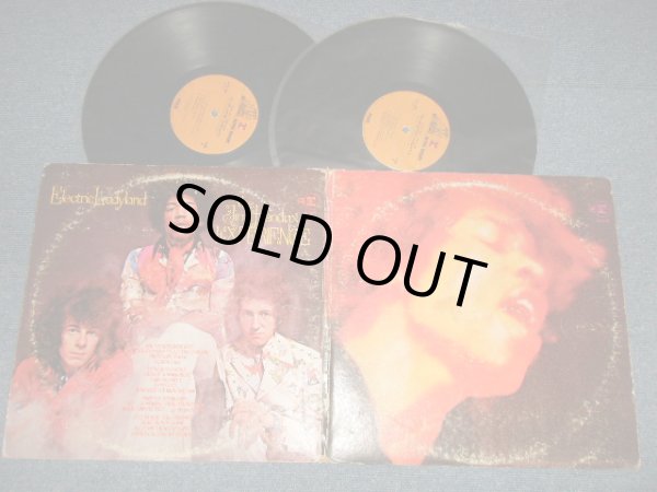 画像1: JIMI HENDRIX - ELECTRIC LADYLAND ( Matrix #A)30799 2RS 6307A-1C  o B)30780 2RS 6307-B -1E  C)30781 2RS 6307-C-1B D)30782 2RS 6307D-1D 300802-0)  "SANTA MARIA Press" (VG++/Ex) / 1970 Version US AMERICA 2nd Press " BROWN with STEREO at BOTTOM Label"  Used  2- LP's 