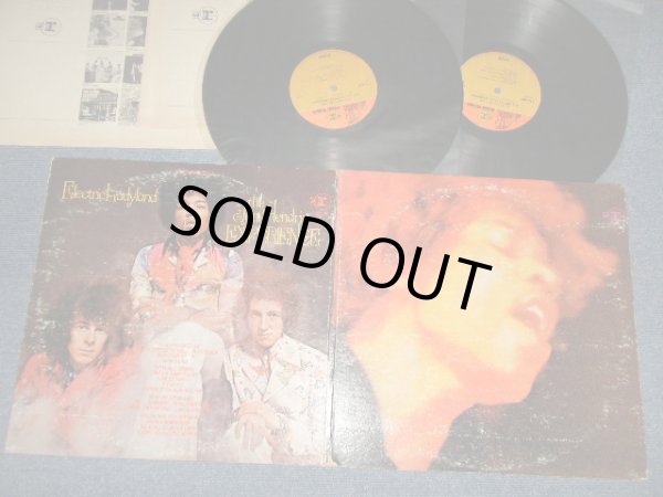 画像1: JIMI HENDRIX - ELECTRIC LADYLAND (Matrix #A) o | 30799 2RS 6307 A-1D B) o | 30800 2RS-6307 B 1E C) o | 30801 2RS 6307 C-1B D) o | 30802 2RS 6307 1D) "SANTA MARIA Press" in CA (Ex-/Ex) / 1968 US AMERICA ORIGINAL 1st Press "2 COLOR:ORANGE & BROWN Label"  Used  2- LP's 