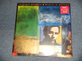 画像: JACKSON BROWNE - WORLD IN MOTION  ( SEALED Cutout) / 1989 US AMERICA ORIGINAL "BARND NEW SEALED" LP