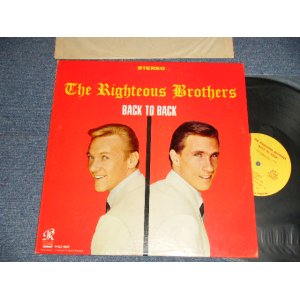 画像: The RIGHTEOUS BROTHERS - BACK TO BACK (Ex++/Ex+++) / 1966 US ORIGINAL STEREO Used LP